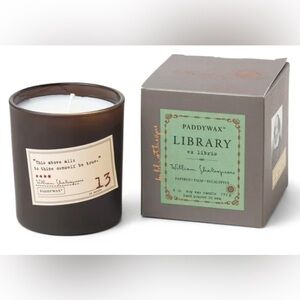 Paddywax Brown Candle - Library Collection